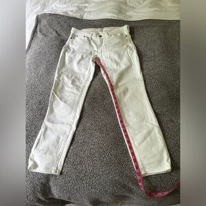 J.Crew Factory White Jeans Size 28